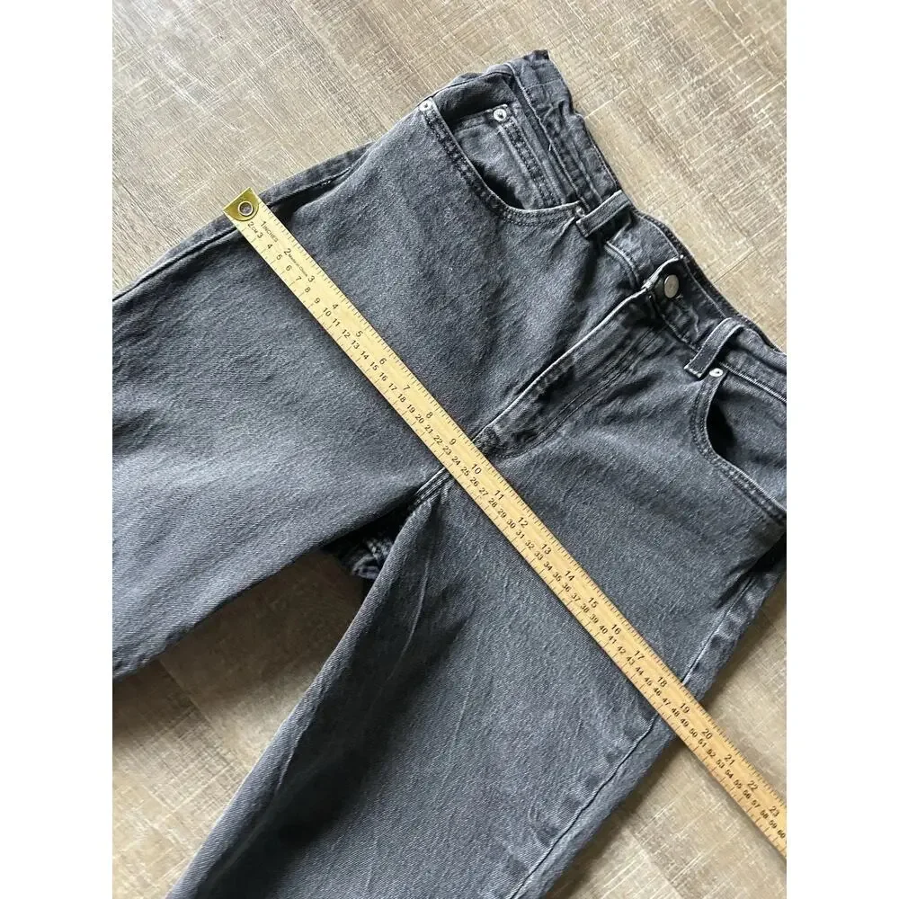 Levi's Jeans 70s High Slim straight Premium Womens 29 Faded Black Denim - Picture 9 of 11